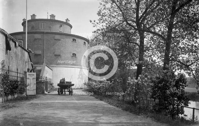 The prison in the citadel, Landskrona, Sweden, 1925. Artist: Unknown