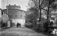The prison in the citadel, Landskrona, Sweden, 1925. Creator: Unknown