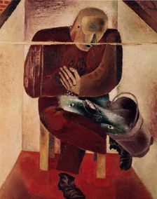 The prisoner, 1927. Creator: Frits van den Berghe