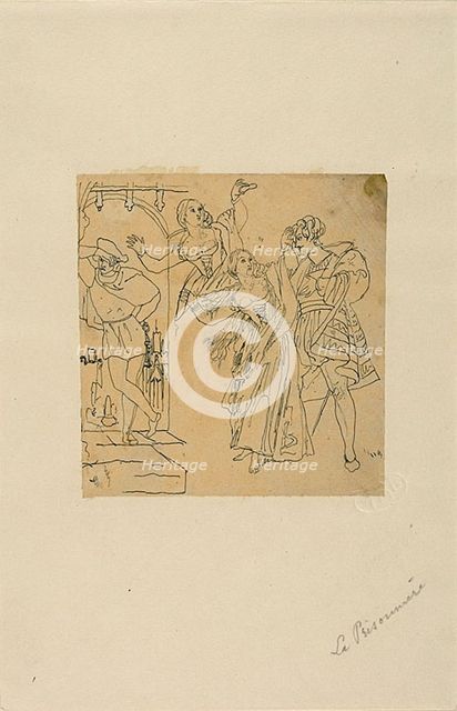 The Prisoner, n.d. Creator: Rodolphe Bresdin.