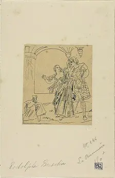 The Prisoner, n.d. Creator: Rodolphe Bresdin