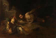 The Prisoner of Chillon, 1854. Creator: Andrea Gastaldi