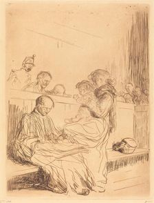 The Prisoner and the Child, 1909. Creator: Jean Louis Forain