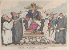 The Privy Council of a King, March 28, 1815., March 28, 1815. Creator: Thomas Rowlandson