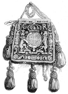 The Privy Purse of Catherine of Braganza, at Sizergh Hall, Westmorland, 1862. Creator: Unknown