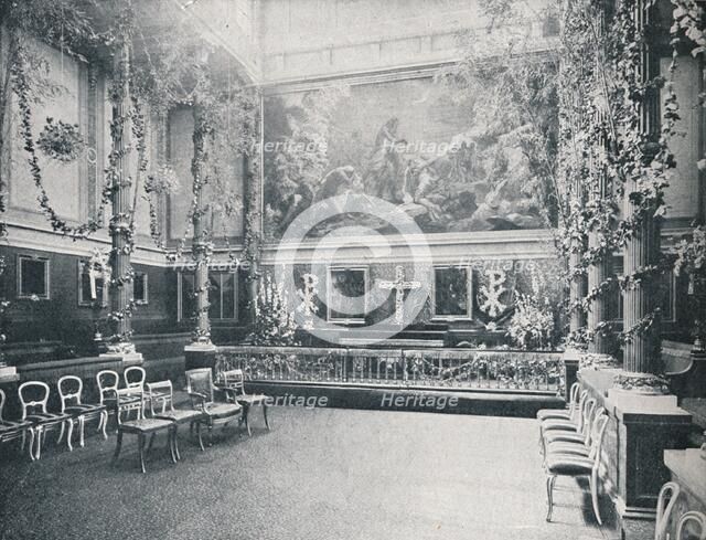 The Private Chapel of Buckingham Palace, c1910 (1911). Creator: HN King.