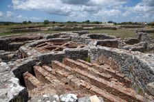 The private baths of the Cantaber's House, Conimbriga, Portugal, 2009. Creator: Samuel Magal
