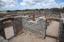 The private baths of the Cantaber's House, Conimbriga, Portugal, 2009. Creator: Samuel Magal