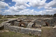 The private baths of the Cantaber's House, Conimbriga, Portugal, 2009. Artist: Samuel Magal