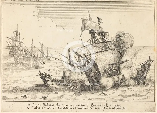 The Prize, 1617. Creator: Jacques Callot.