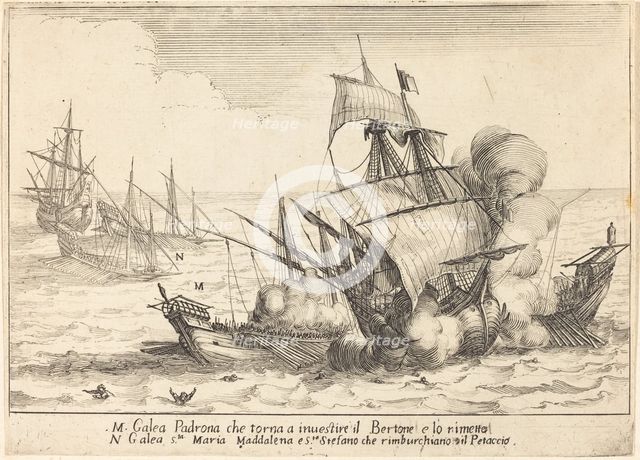 The Prize, 1617. Creator: Jacques Callot.