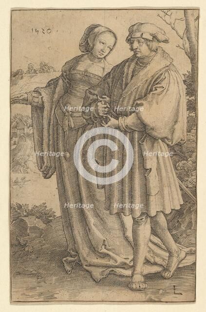 The Promenade, 1520. Creator: Lucas van Leyden.