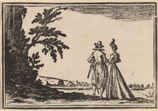 The Promenade, 1621. Creator: Edouard Eckman