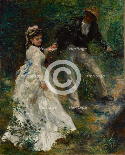 The Promenade, 1870. Creator: Pierre-Auguste Renoir.
