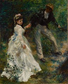 The Promenade, 1870. Creator: Pierre-Auguste Renoir