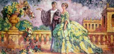 The Promenade 1911. Artist: Charles Guerin