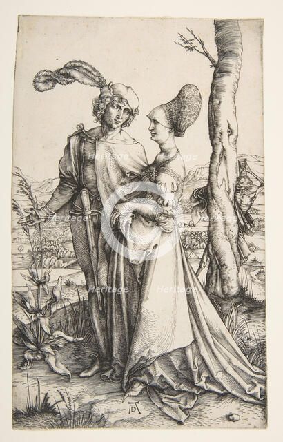 The Promenade, ca. 1498. Creator: Albrecht Durer.