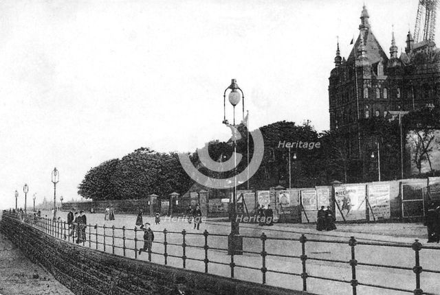The promenade, New Brighton, East Sussex, c1900s-1920s. Artist: Unknown