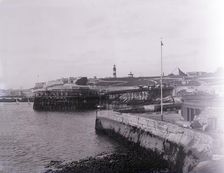 The Promenade Pier at Plymouth in Devon, late 19th-early 20th century. Creator: Unknown