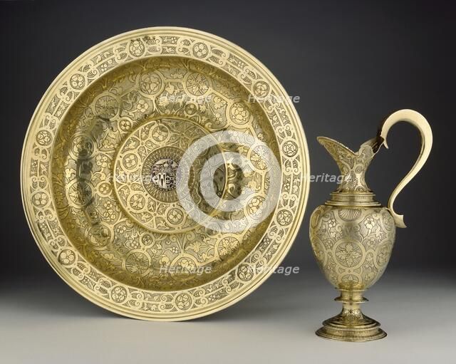 The Proctor basin, 1592-1593. Artist: Unknown.