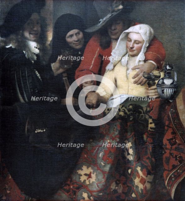 'The Procuress', 1656. Artist: Jan Vermeer