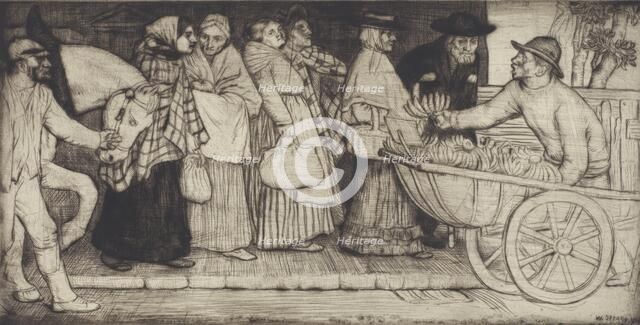 The Procession, 1901. Creator: William Strang.