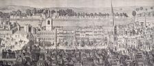 The procession of King Edward VI. to Westminster, February 19, 1547..., (1787). Creator: Samuel Hieronymus Grimm