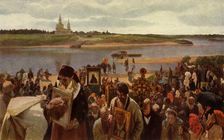 The Procession of the Cross 1893, (1965). Creator: Illarion Pryanishnikov
