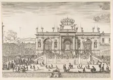 The Procession of the Holy Sacrament, ca. 1648. Creator: Stefano della Bella