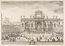 The Procession of the Holy Sacrament, ca. 1648. Creator: Stefano della Bella