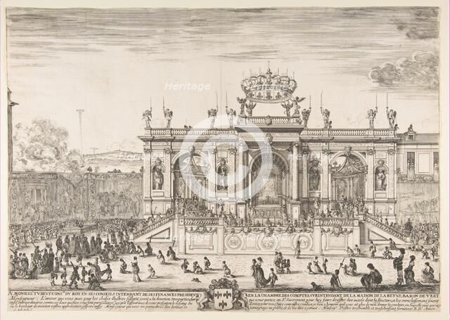 The Procession of the Holy Sacrament, ca. 1648. Creator: Stefano della Bella.