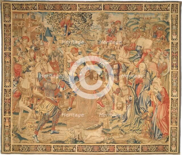 The Procession to Calvary, 1530/1550. Creators: Unknown, Jesus Christ.