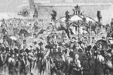 The Procession to Westminster, January 31, 1856 (1901). Creator: Unknown