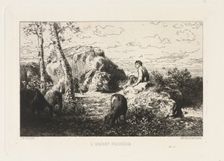 The Prodigal Child. Creator: Charles-Émile Jacque (French, 1813-1894)
