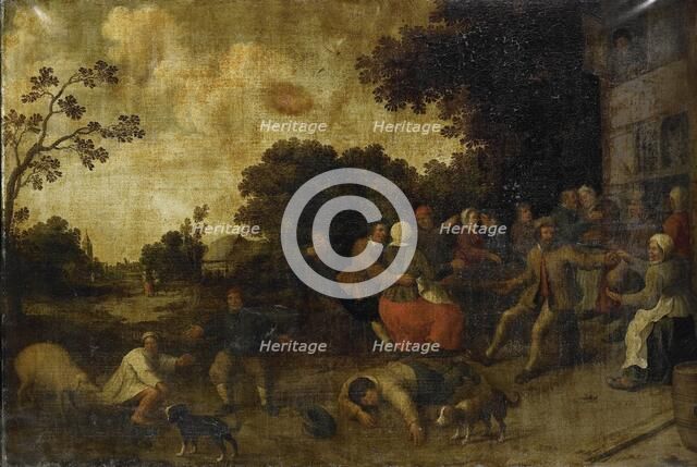 The Prodigal Son, 1600-1699. Creator: Joost Cornelisz Droochsloot (manner of).