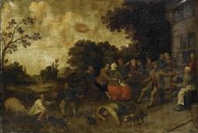 The Prodigal Son, 1600-1699. Creator: Joost Cornelisz Droochsloot (manner of)