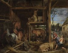 The prodigal son, 1618. Creator: Rubens, Pieter Paul (1577-1640)
