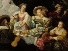 The Prodigal Son, 1630-1639. Creator: Jan Cossiers