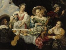 The Prodigal Son, 1630-1639. Creator: Jan Cossiers