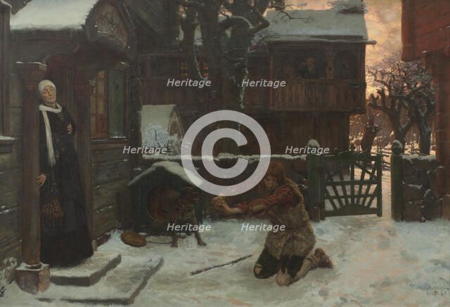 The Prodigal Son, 1885. Creator: Georg von Rosen.