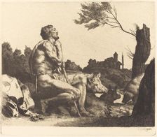 The Prodigal Son, 1882. Creator: William Strang