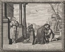 The Prodigal Son: The Return of the Prodigal. Creator: Abraham Bosse (French, 1602-1676)