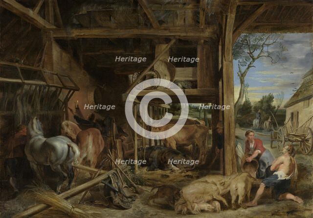 The Prodigal Son, c1618. Creator: Peter Paul Rubens.