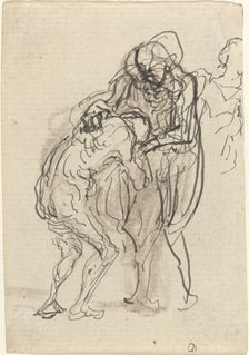The Prodigal Son. Creator: Honore Daumier
