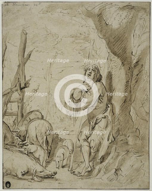 The prodigal son. Creator: Jan Philipsz van Bouckhorst.