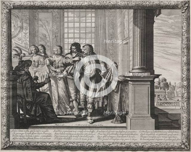 The Prodigal Son: Dressing for the Feast. Creator: Abraham Bosse (French, 1602-1676).