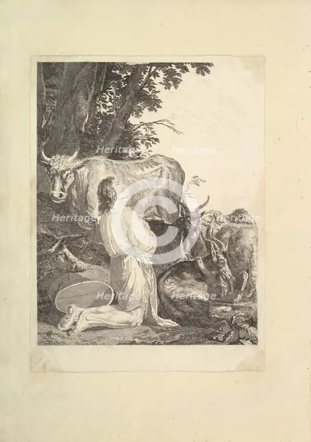 The Prodigal Son (Houghton Gallery), 1781. Creator: Simon François Ravenet.