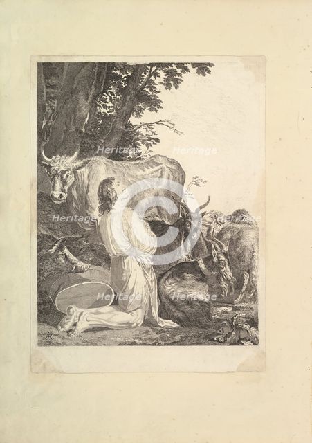 The Prodigal Son (Houghton Gallery), 1781. Creator: Simon François Ravenet.