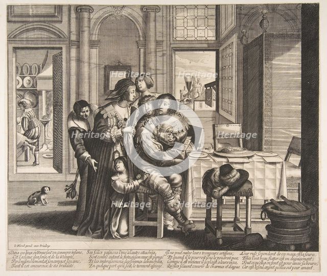 The Prodigal Son in a House of Ill Repute, ca. 1636. Creator: Unknown.