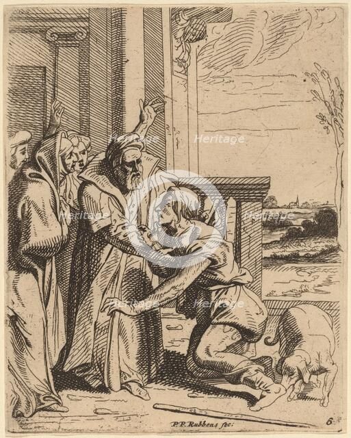 The Prodigal Son Received by His Father. Creator: Theodoor van Thulden.